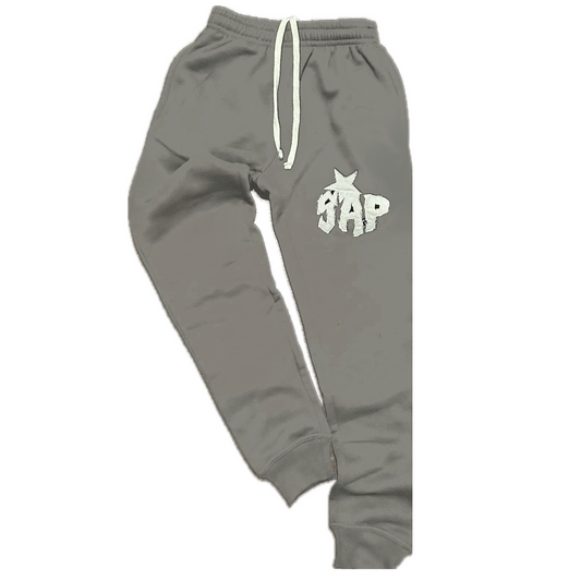 GREY STORM SWEATPANTS