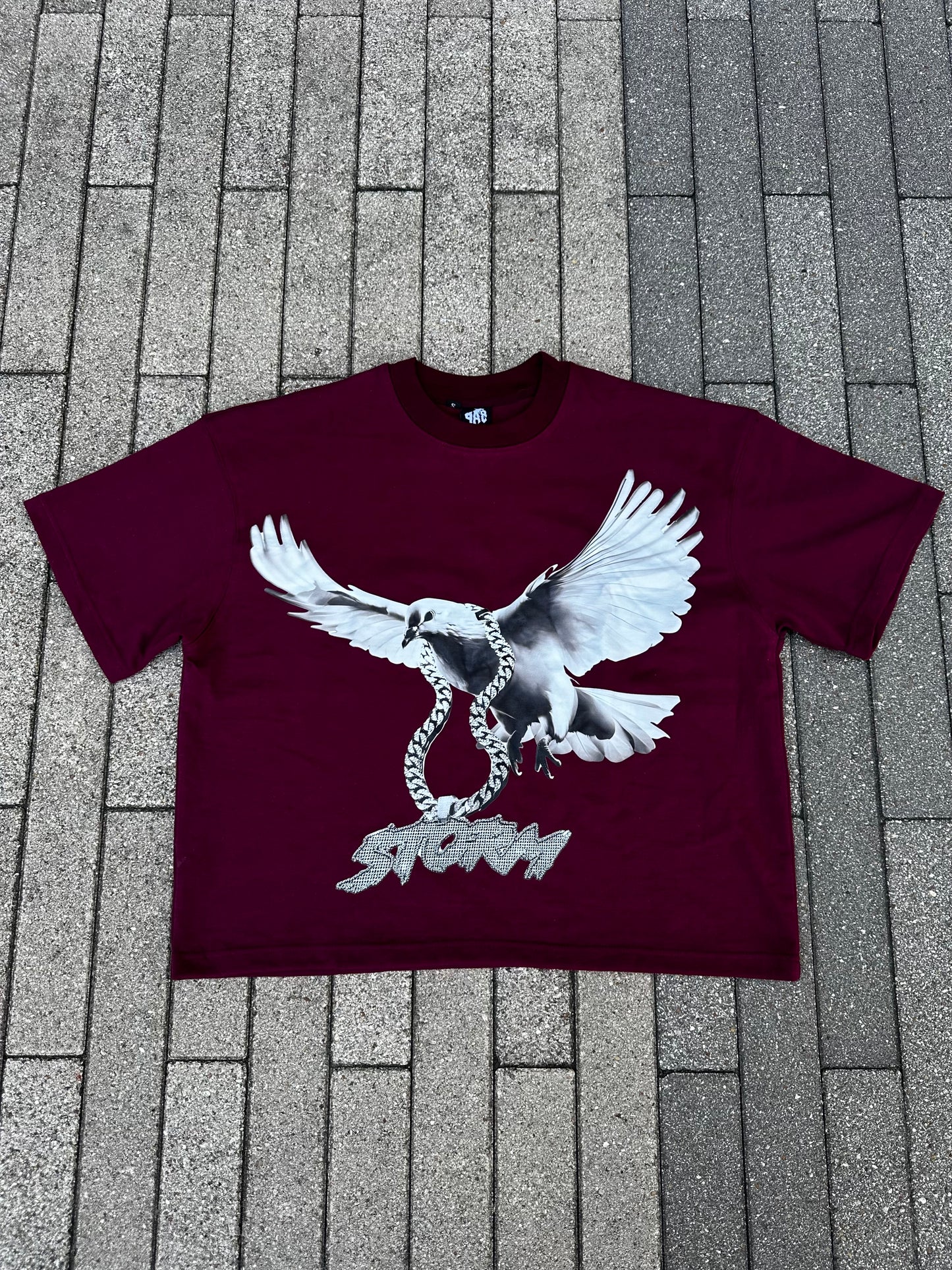 T-shirt bordeaux Storm Dove