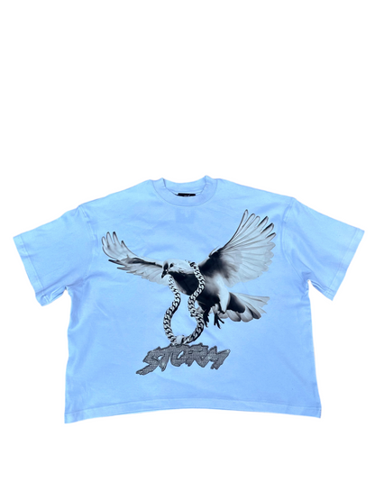 T-shirt Dove blanc tempête